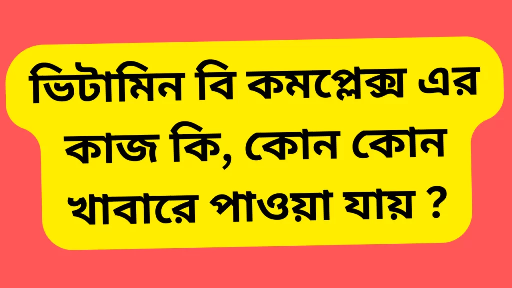 ভিটামিন বি কমপ্লেক্স এর কাজ কি কোন কোন খাবারে পাওয়া যায় 1 2 1024x576 1