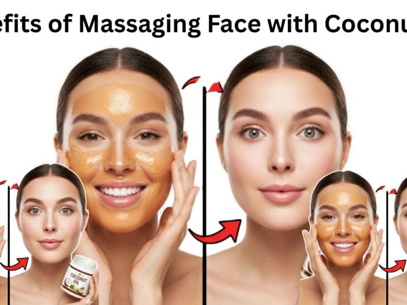 Benefits of Massaging Face with Coconut Oil